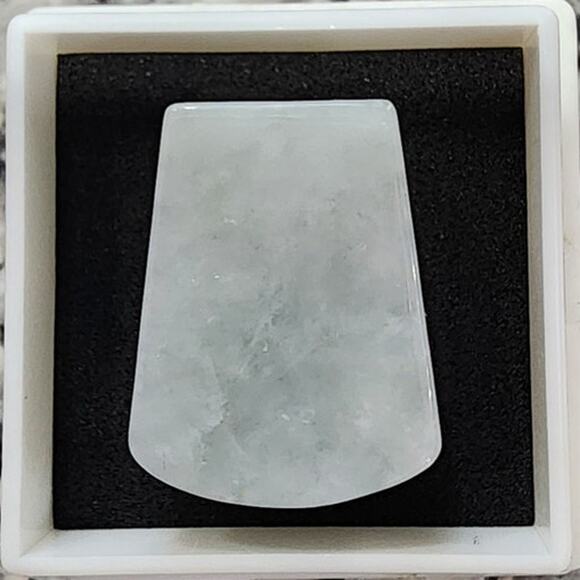 Vintage Amethyst Green Jadeite 14K Yellow Gold Necklace Slide Pendant Enhancer - Picture 5 of 9